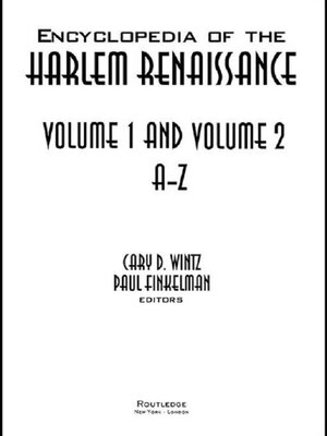 cover image of Encyclopedia of the Harlem Renaissance